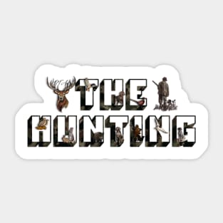 Hunting logo Sticker